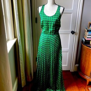 Michael by Michael Koran’s Pleated Maxi Dress